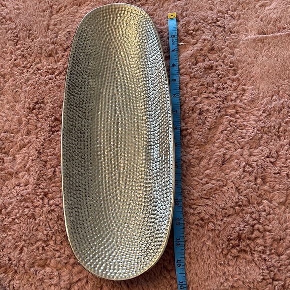 NWT Beautiful Silver Toned Bowl for Decor or Use - Picture 2 of 7